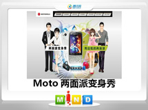Moto——MT620兩面派變身秀